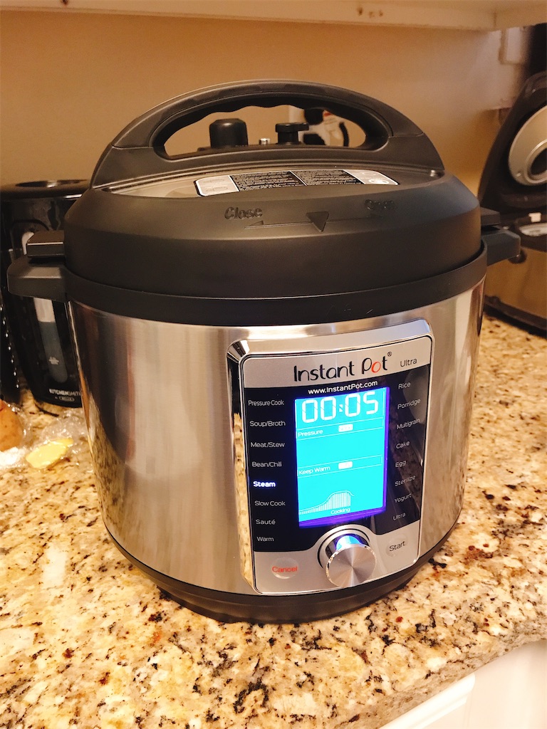 アメリカ Instant Pot Ultra 6L 電気圧力鍋 愛用レビュー☆後悔しない