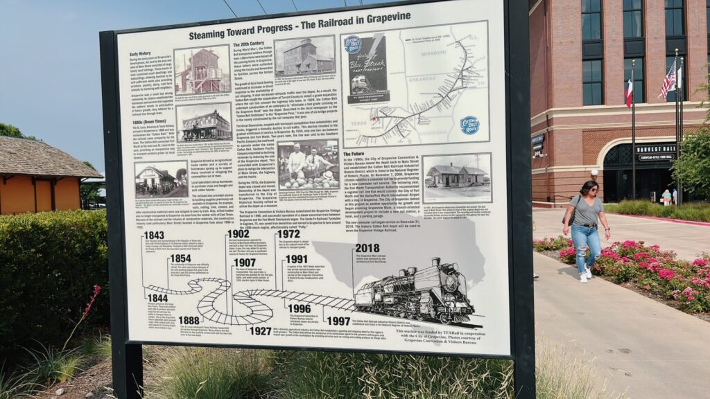 【Grapevine】ダラス近くのワイナリーの町☆テキサス州の小さな鉄道の駅の街でワイン・サイダー・オリーブオイルを飲み比べ! 13 IMG 2496