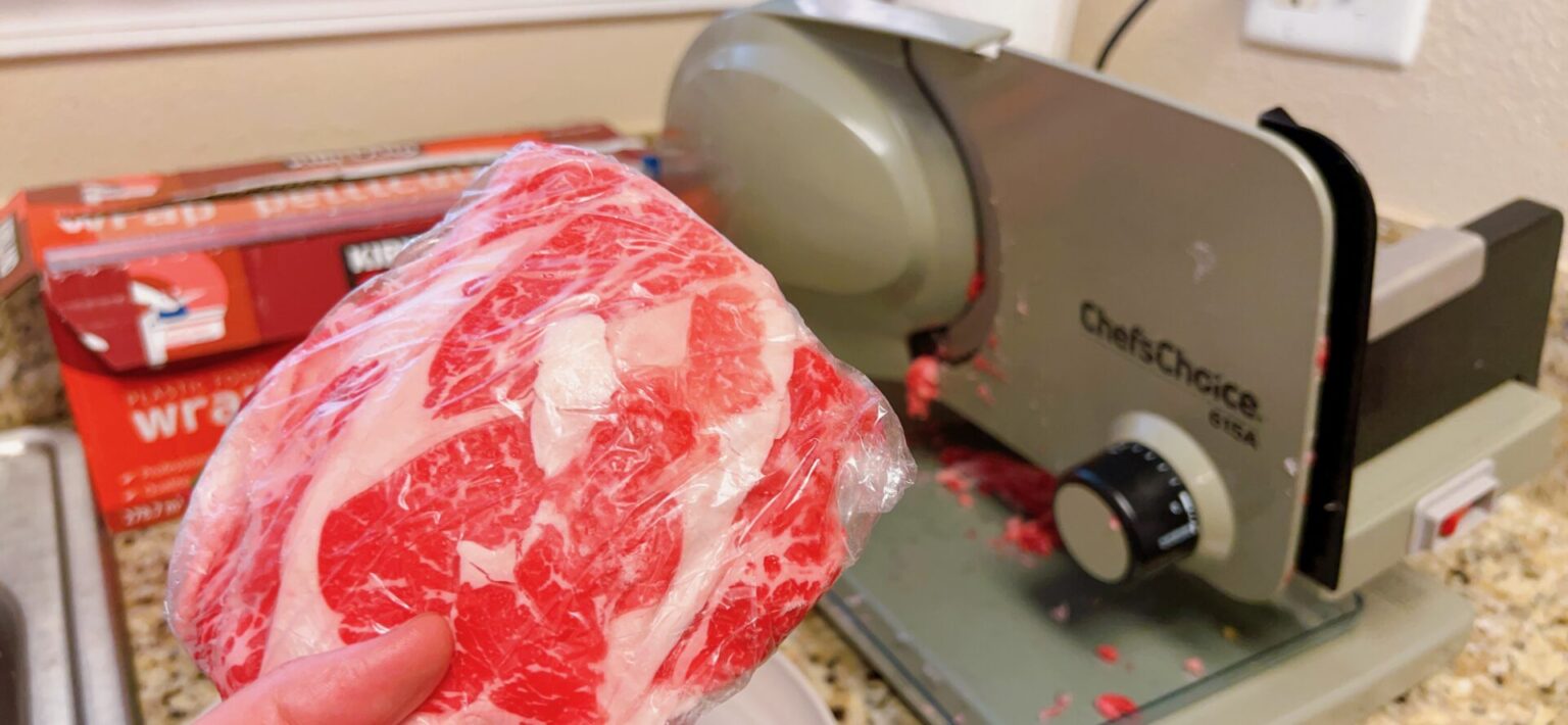 【Costco】やっと出会えたプライムリブ！！ミートスライサーで薄切り肉を量産☆ ぴんくのねずみの森